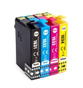 16XL Epson lot*4, jet d'encre, T1636 SERIE "STYLO À PLUME"