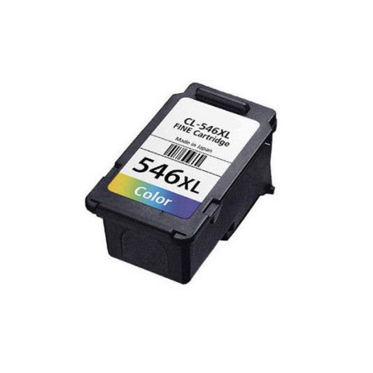 546 XL CANON COMPATIBLE COULEUR SANS AFFICHAGE D'ENCRE Rendement jusqu'à 300 pages
