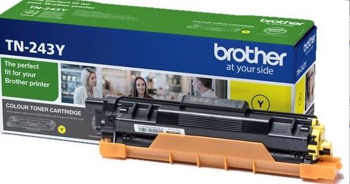 243 Brother Toner Jaune