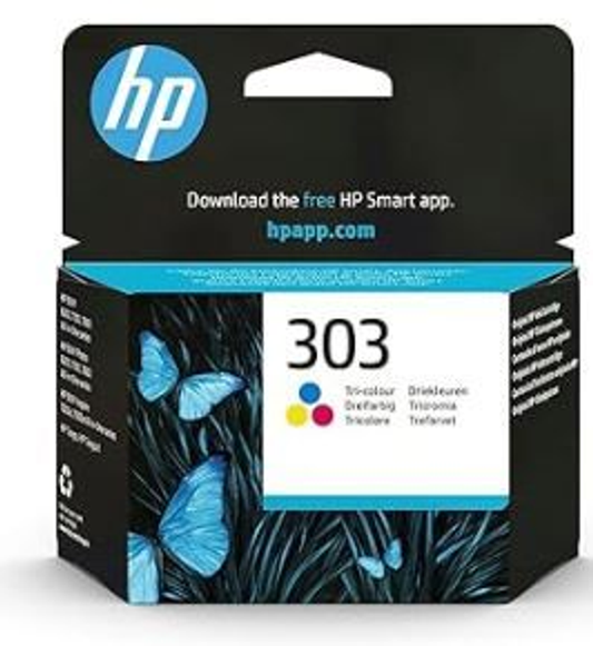 303 HP Couleur  ORIGINALE - RENDEMENT JUSQU'A 165 PAGES