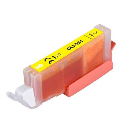 531 CANON CARTOUCHE JAUNE NO NAME COMPATIBLE RENDEMENT JUSQU'A 515 PAGES