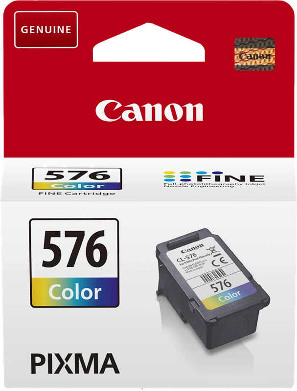 576 CANON CARTOUCHE COULEUR ORIGINALE 6,2ml RENDEMENT JUSQU'A 100 PAGES