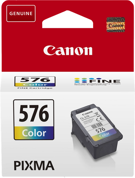 576 CANON CARTOUCHE COULEUR ORIGINALE 6,2ml RENDEMENT JUSQU'A 100 PAGES