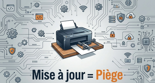 Imprimantes : Le piège des mises à jour qui bloquent vos cartouches compatibles !