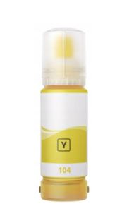 104 Epson JAUNE, bouteille d'encre, T00P440