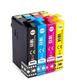 18XLEpson CR lot*4, jet d'encre, T1816XL SERIE "PAQUERETTE"