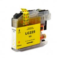 LC225 XL Brother compatible Jaune - Rendement jusqu'à 1320 pages