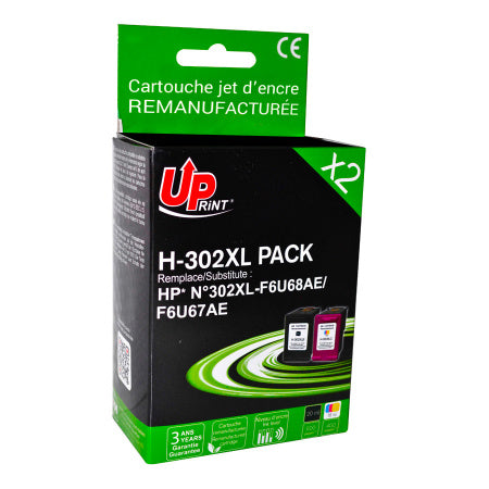 Pack 302XL HP Compatible