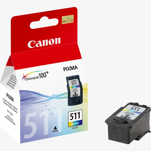 511 CANON CARTOUCHE COULEUR ORIGINALE