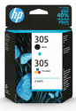 305 HP - PACK  - CARTOUCHE NOIRE ET COULEUR ORIGINALE
