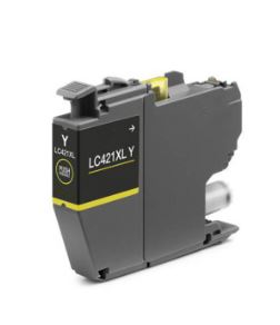 LC421 XL Brother compatible Jaune - Rendement jusqu'à 500 pages