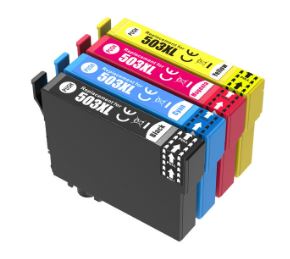 503 XL Epson COMPATIBLE lot*4 SERIE PIMENT
