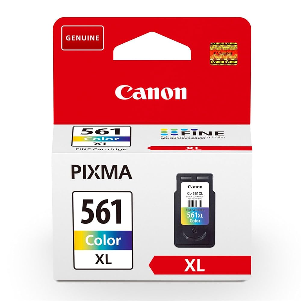 561XL CANON ORIGINALE COULEUR 12.2 ml RENDEMENT JUSQU'A  300 PAGES