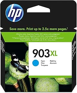 903 XL HP CYAN ORIGINALE - RENDEMENT JUSQU A  825 PAGES