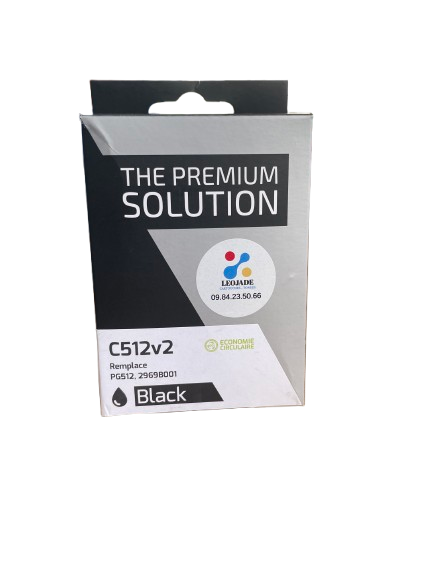 512 xl  Compatible Canon BLACK  equivalent PG510 normal