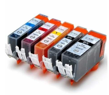 520-521 canon compatible XL PACK 4 COULEURS