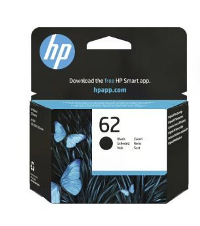 62 HP NOIRE  ORIGINALE, RENDEMENT JUSQU A 200 PAGES