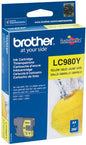 LC980 Brother Original jaune (yellow)